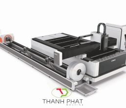 Máy Cắt Kim Loại Fiber Laser Tích Hợp Hai Chức Năng Cắt Tấm Và Ống
