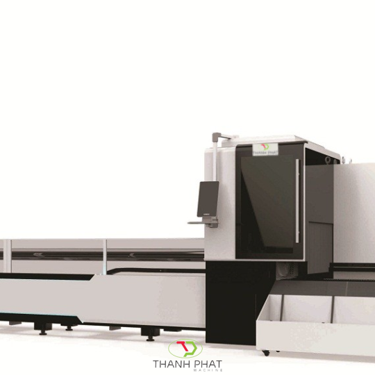 Máy Cắt Kim Loại Ống Fiber Laser LF - 60MS